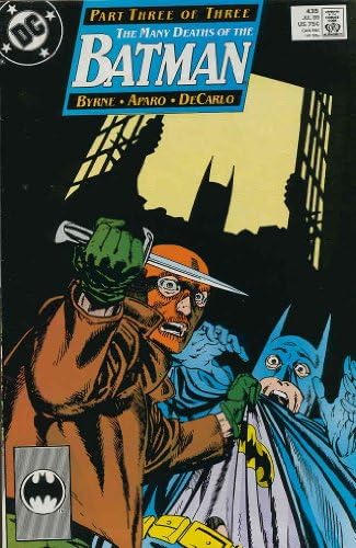 Батман #435 VF ; Комиксите DC | Много смъртни случаи на Батман 3