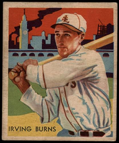 1935 Диамантени звезди # 75 Ървинг Бърнс Сейнт Луис Кафяви (Бейзболна картичка) VG/БИВШ Кафяви