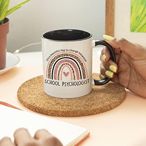 YouNique Създава чаша ден за промяна на поведението - Преносими чаши за Кафе 11 грама, Подаръци образование психолог за жени, Подаръци за образование психолог с благодар
