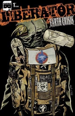 Освободител / Криза на Земята #1C VF ; Комикс Черна маска, | вариант Лари