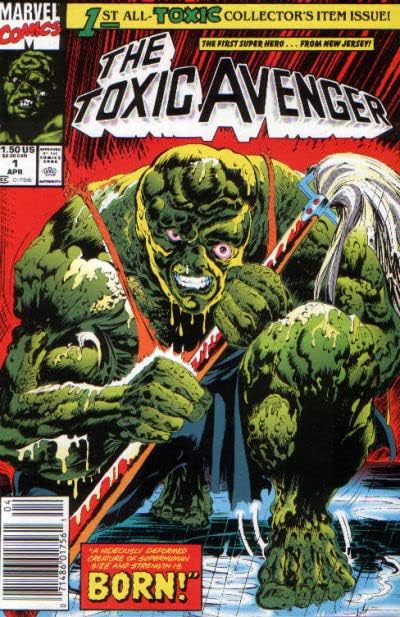 Токсичен raider # 1 (павилион за вестници) VF; Комиксите на Marvel | Troma