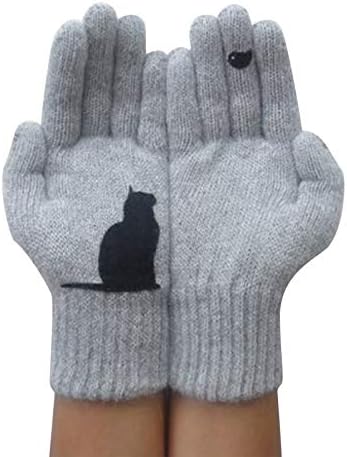 Зимни ръкавици за мъже и жени | Топли Минерални ръкавици за тичане, Каране на Колело в студено | Топло Ветроупорен Обикновена Ръкавици без пръсти