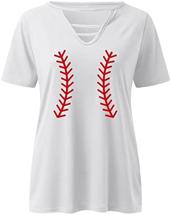 MIASHUI Компресиране Риза С дълъг ръкав, Дамски Тениски с принтом, V-образно деколте, Летни Блузи С Къс Ръкав, Тениски, Дамски Тениска