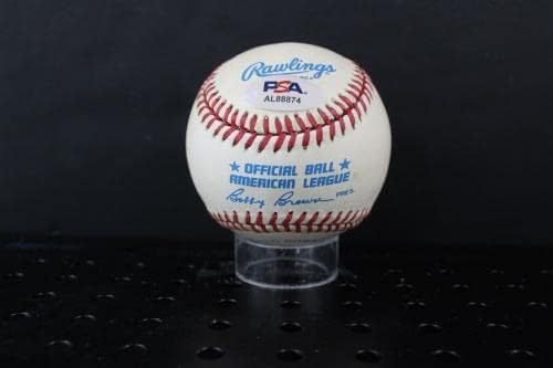 Хал Ньюхауз Подписа (8/2/92) Бейзболен автограф Auto PSA/DNA AL88874 - Бейзболни топки с автографи