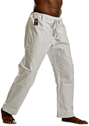 Панталони за карате Ronin Heavyweight – Черни, Бели или Камуфляжные – Памук, 12 унции - Традиционен дантела на талията