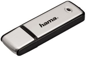 HAMA - 4 16GB Fancy USB 2.0 Memory Stick - 10 МБ / с, черен / сребрист