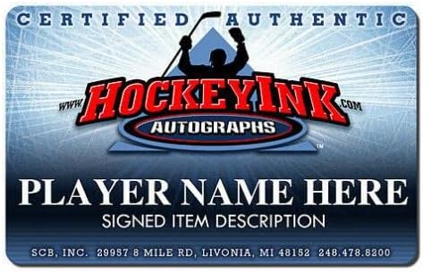 Миене на КРИС ЧЕЛИОСА с автограф от отбора на САЩ - за миене на НХЛ с автограф