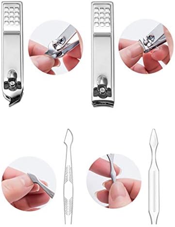 комплект клещи за нокти, маникюр, определени, нокторезачки /Педикюрный Комплект от 19 части От Неръждаема Стомана Комплект Клещи за нокти