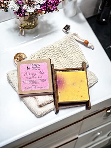 Сапун от орлови нокти FARMacy с високо съдържание на мащерка - 5 грама естествени сапуни на Алкална с цветен аромат и листенца от рози