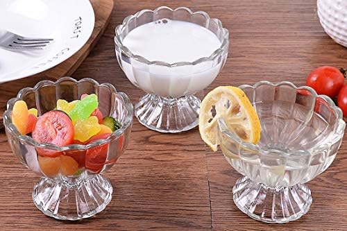 Комплект стъклени мисок VanEnjoy в сигурна опаковка - За приготвяне на мини-ястия, Сосове, Десерти, сладолед, леки Закуски в бар - Комплект
