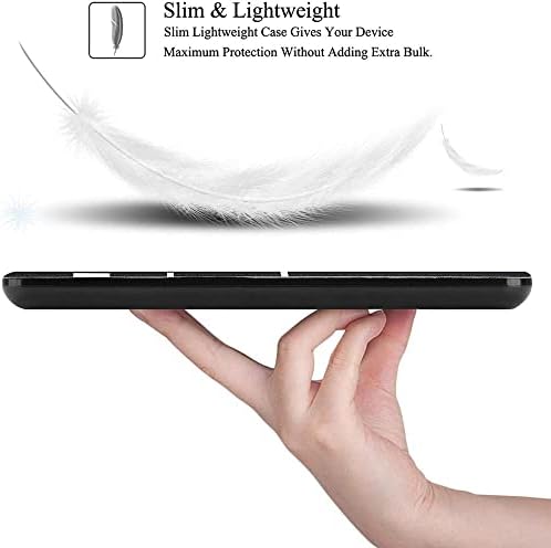 Калъф Kindle Paperwhite 10-то поколение 2018 година на издаване (модел: PQ94WIF) - умен калъф от изкуствена кожа с автоматична функция