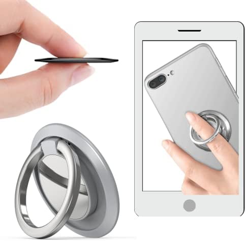 Meisuk Притежателя на пръстена за телефон, Поставка за пръстите на Притежателя на пръстена за мобилен телефон Дръжка за пръстите на Въртене
