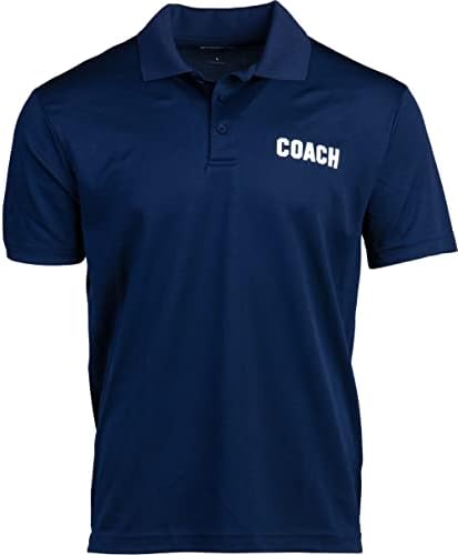 Тениска с къси ръкави за Треньор | Coaching - Царски Син, Червен, Зелен, Тъмно Син, Черен, Мъжки Женска Тениска С яка