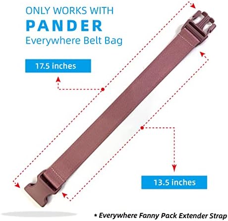 Поясная чанта Pander хюмнетка Everywhere, Поясная Чанта, Чанта през рамо за Жени, Дизайнерски чанти през рамо (Dune, Един Размер)