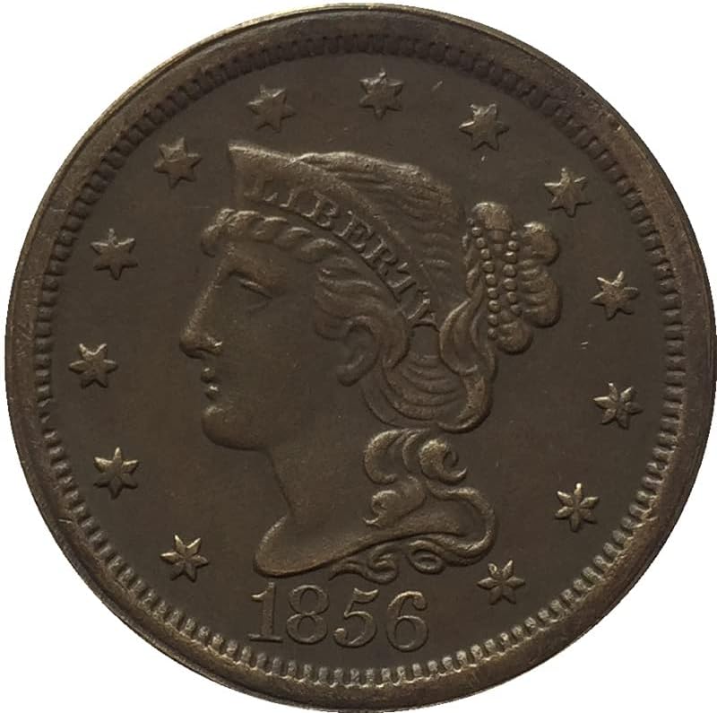 27,5 ММ Стар Американски монети 1856 г., Медни Монети, Старинни Занаяти, Чужди Възпоменателни Монети