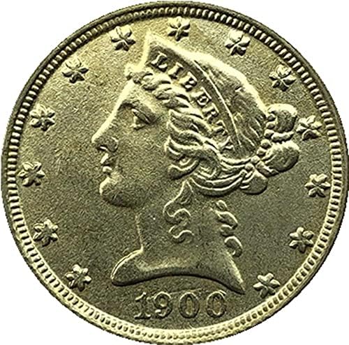 1900 Американски Монети Liberty Орел, Златна Криптовалюта, Любима Монета, Реплика, Възпоменателна Монета, Са Подбрани Монета, Щастлива
