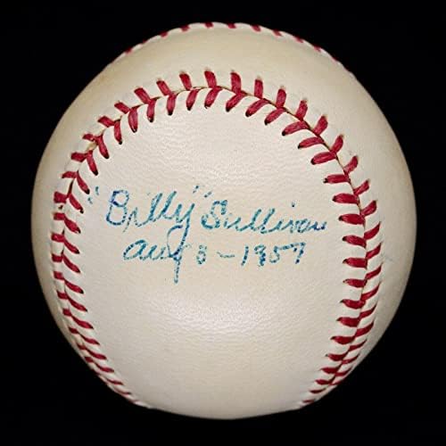 Единственият известен Сингъл Били Съливан с автограф ONL Baseball Г. 1965 White Sox JSA LOA - Бейзболни топки с автографи