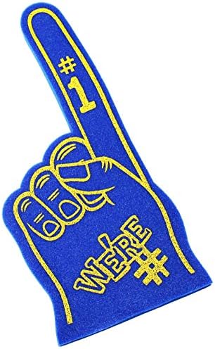 Astek 18 Инча Ние сме Номер 1 Пальчиковая Екип Цветен Пискюл за ръце от Пеноматериала за Черлидинга за спорт