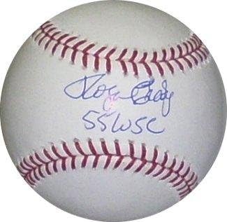 Роджър Крейг е подписал Официален договор с Висша лига бейзбол WSC 55 (Бруклин / Лос Анджелис Доджърс) - Бейзболни топки с автографи
