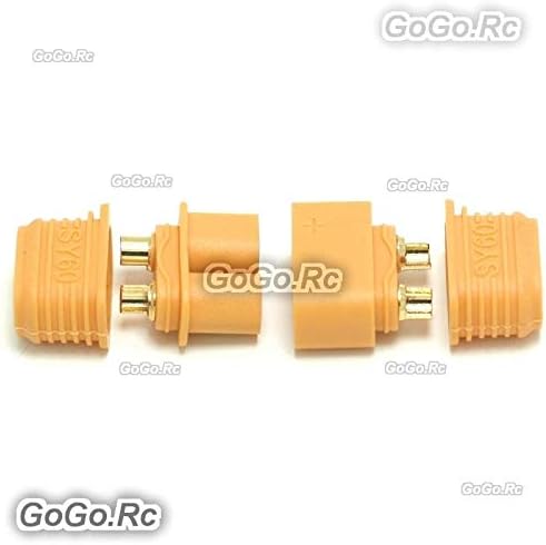 GoGoRc 5 Двойки Мъжки и Женски XT60 Upgrade Bullet Connector Plug за RC Lipo Батерии