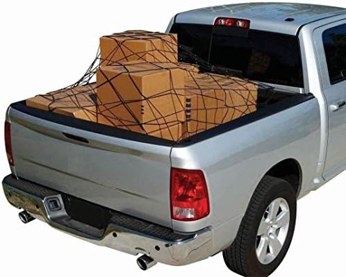 EACCESSORIES Транспортна мрежа на EA за пикап Ford Ranger е Компактен размер 60 x 78 – Органайзер за багажник на кола от висококачествена