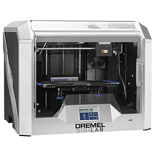 3D принтер Dremel - 3D40-FLX-01 DigiLab 3D40 Flex с конци спиралите, Гъвкава монтажна плоча, Изцяло Затворен корпус, Автоматична 9-Точков
