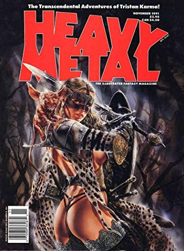 Комикс за хеви-метала 137 VF ; HM | дневник за ноември 1991