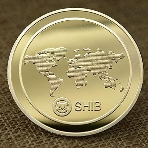 Любима Монета Възпоменателна Монета Shiba-Ин Монета Дожа Монета Позлатен Виртуална Монета Предизвикателство Монета Биткоин Са Подбрани
