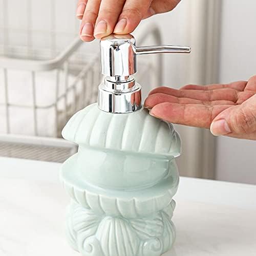 Креативен Дизайн на Опаковка сапун с помпа от ABS-пластмаса за многократна употреба Опаковка Лосион за Плотове за баня, Керамични Опаковка