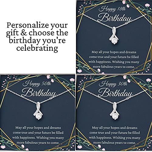 Картичка с Послание, Колие ръчна изработка - Персонализиран подарък Колие за рожден Ден, поръчка на Подарък за рожден Ден, Изберете рожден