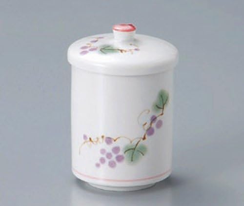 ГРОЗДЕТО 2,8 инча Комплект от 5 Чаени Чаши Jiki Оригинален Японски Порцелан