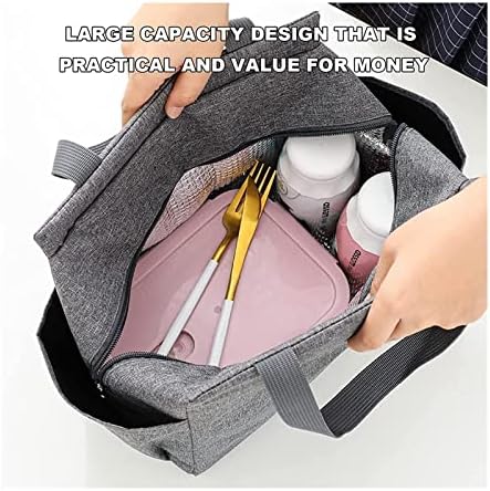 чанта за хранене, Обяд-бокс, чанта за обяд, Термоизолированный Обяд-бокс, чанта-хладилник, чанта-контейнер за Bento, Розова чанта за