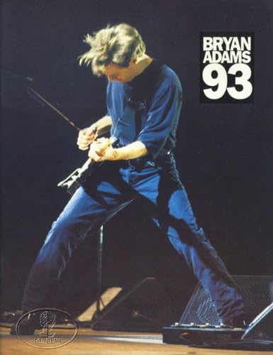 Обиколка на Брайън Адамс 1993 Концерт програма Портретно програма