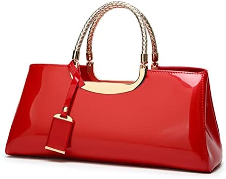 Модни дамски ръчни чанти, чанти за през рамо, чанта за съхранение, чанти-тоут червен цвят