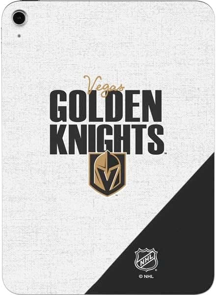 Стикер на таблет Skinit, съвместима с iPad на 10-то поколение (2022) - Официално лицензиран дизайн сценарий NHL Vegas Golden Knights