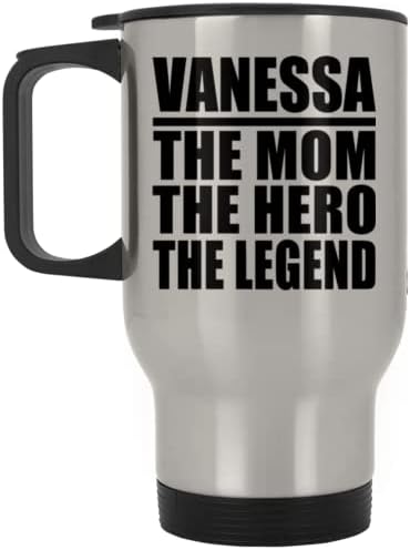 Дизайн: Мама Ванеса, Герой, Легенда, една Сребърна Чаша За Пътуване, 14 грама, на Изолиран Чаша от Неръждаема Стомана, Подаръци за Рожден