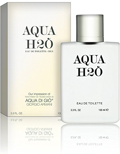 Recaro North - Aqua H2O - Тоалетна вода - Впечатление от Aqua Di Gio, 3,3 течни унции