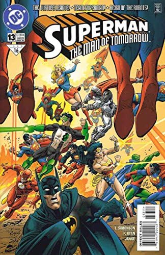 Супермен: човек утрешния ден 13 от комиксите на DC | Лигата на справедливостта