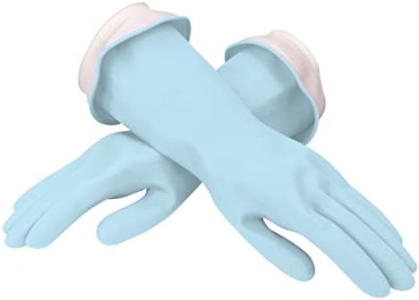 Ръкавици Casabella Aqua Waterblock Premium, сини, големи (1 опаковка)