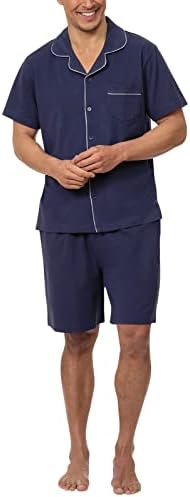 Мъжки Кратък Пижамный комплект PajamaGram - Мъжки Пижамный Комплект От Памук, Памук