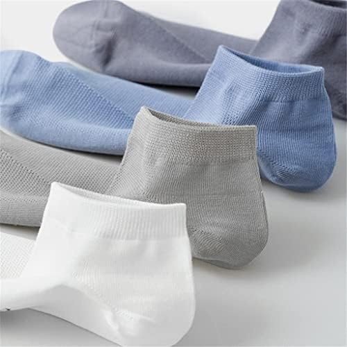 n/a Летни памучни мъжки чорапи-лодки, мрежести чорапи памук, памучни чорапи, без кости, Мъжки чорапи (Цвят: A, Размер: 7 двойки)