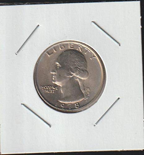 1978 Вашингтон (от 1932 до момента) от Четвърт Прекрасен скъпоценен камък, не циркулировавшего на монетния двор на САЩ