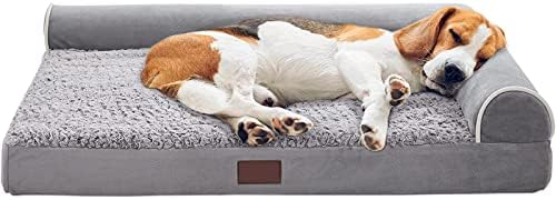 Голям Ортопедичен Разтегателен диван за Кучета