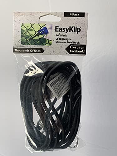 Бънджи кабел EasyKlip BL416B, Черен