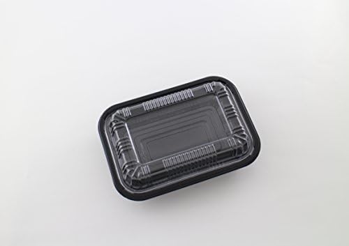 TogoTainer | Кутия за суши и бэнто на храна за вкъщи с капаци (Набор от 50) за Еднократна употреба, контейнери за храна