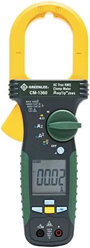 Greenlee - Clampmeter, Променлив ток (Cm-1360) (Pop), Електронни Измервателни уреди (CM-1360), 1000 Ампера