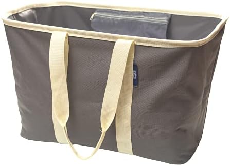 KITLIFE - Всплывающая чанта за дрехи –Сгъваема Кошница за дрехи–Универсална Тъканта, Кошница за дрехи / Авто Органайзер / Чанта за продукти,
