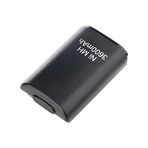 Simply Silver - 2X Батерия за Безжичен контролер с капацитет 3600 mah за Xbox 360 Черен
