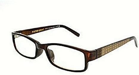 Очила, Foster Grant NS1116 Derick BRN + 2,00 Мъжки слънчеви Очила за четене с футляром, се Продават като всеки