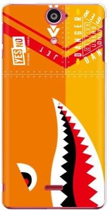 YESNO Shark Жълт (прозрачен) / за Xperia AX SO-01E/docomo DSO01E-PCCL-201-N072